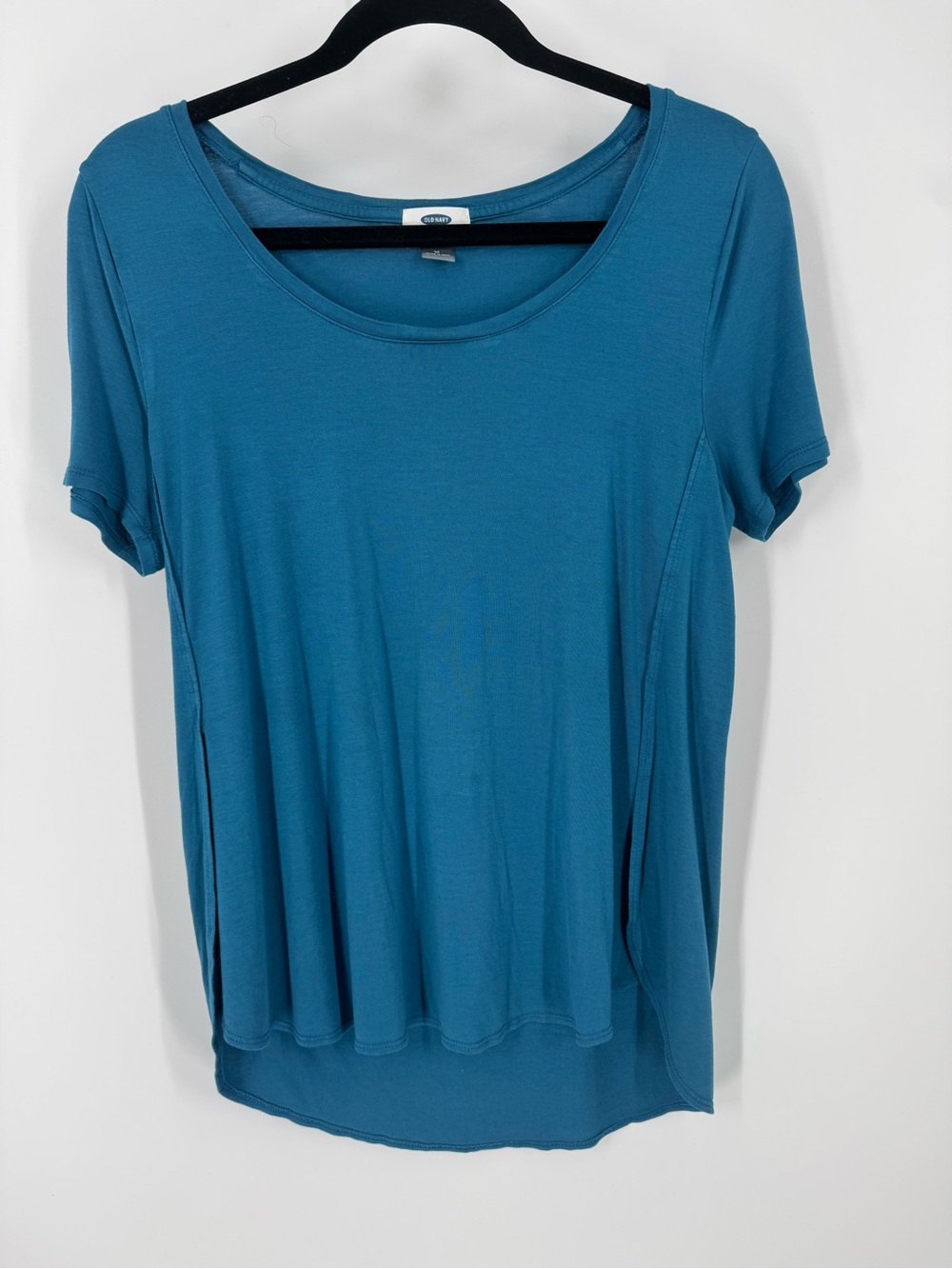 Old Navy Teal Scoop Neck Short Sleeve Top